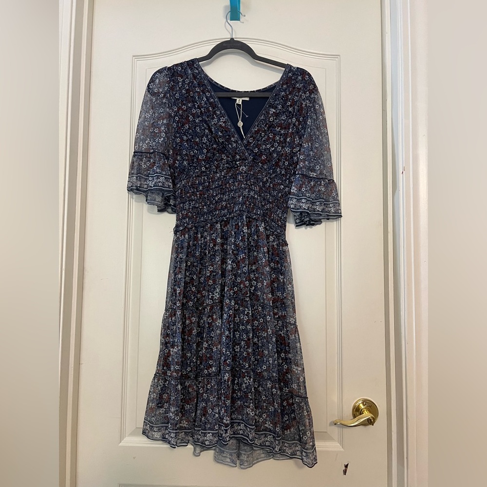 Cute Pattern Midi Dress!